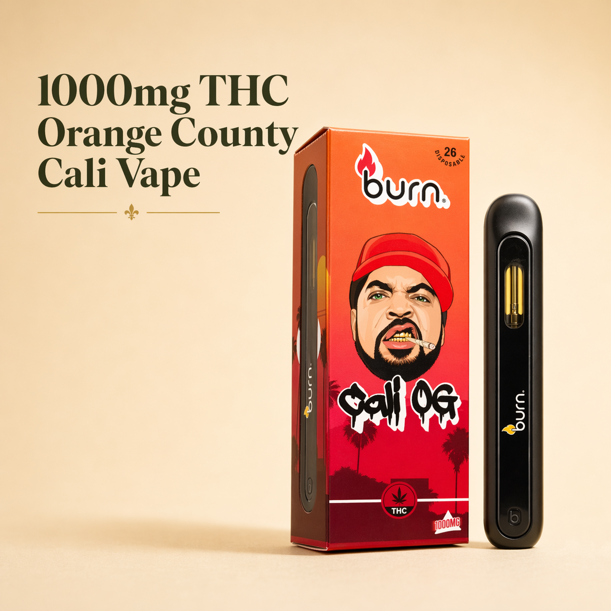 1000mg THC Orange County Cali Vape